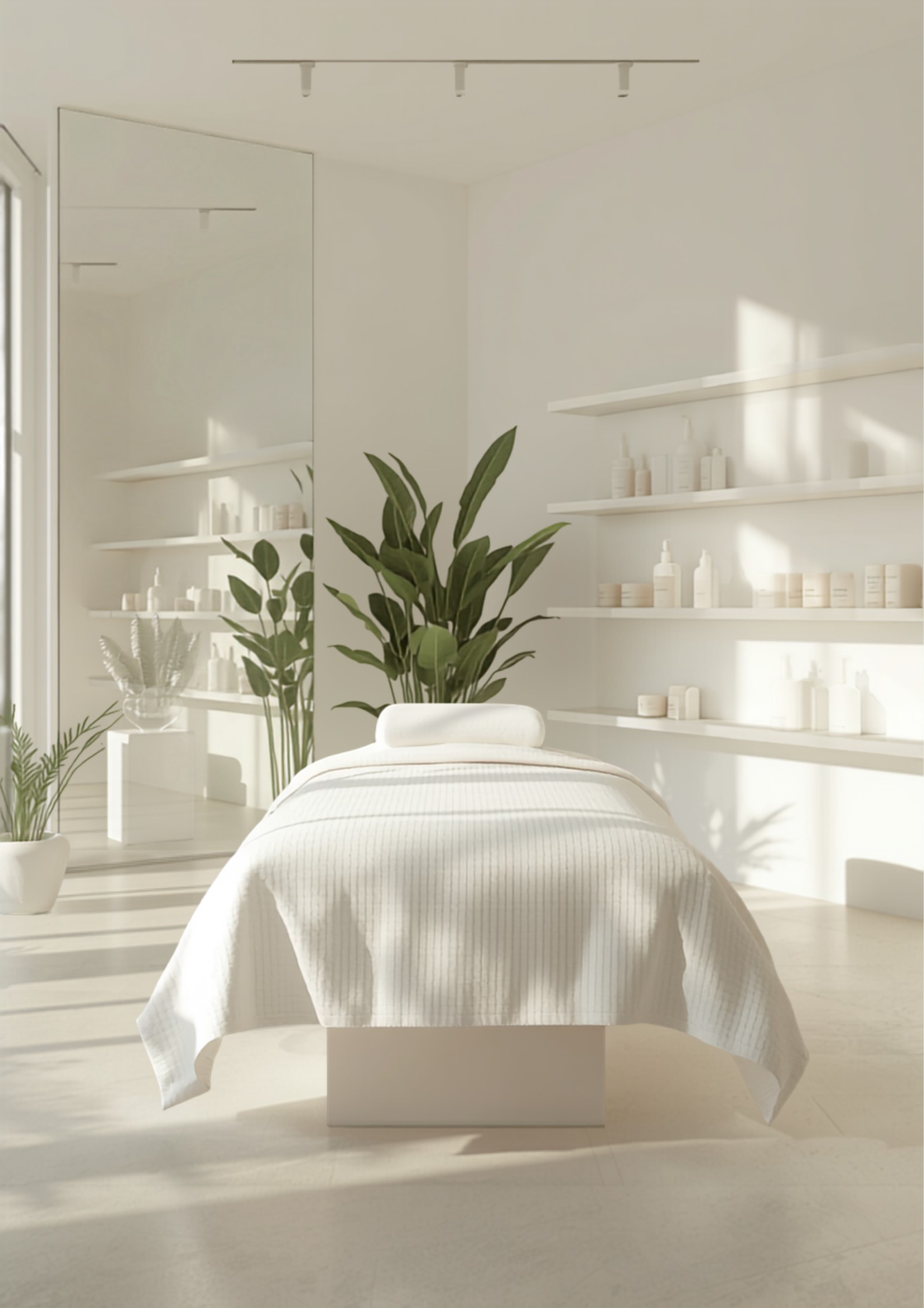 Interior do studio de estética